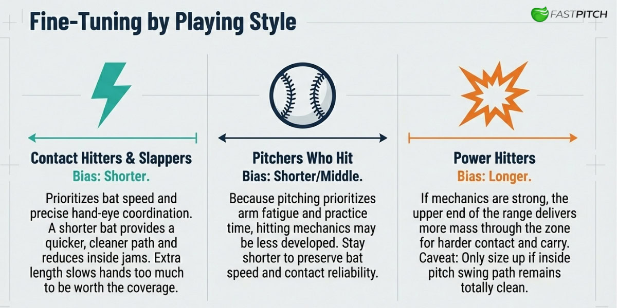 Fastpitch Bat Length Guide: How to Find the Right Size for Your Game 9