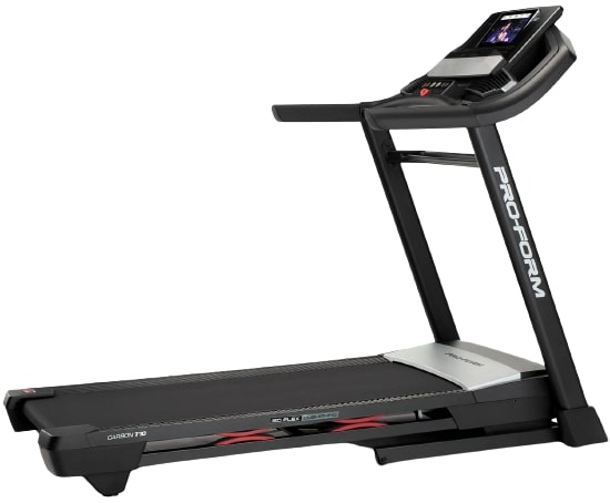 proform-carbon-t10-treadmill-side-view 5 Best At-Home Workouts For Softball Players 10
