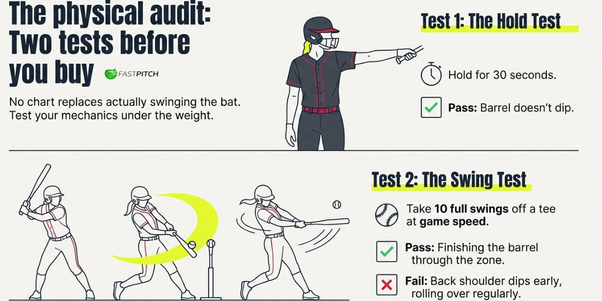 Fastpitch Bat Drop Weight Explained: How to Choose -8, -9, -10, -11, or -12 11